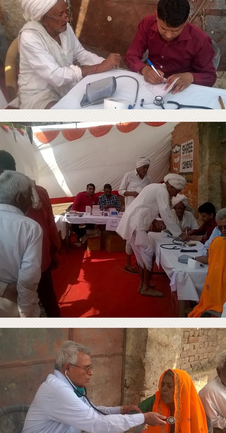 MEGA MEDICAL CAMP AT JEEVAN JYOTI (Best Old Age Home In Jaipur) 20 March 2018